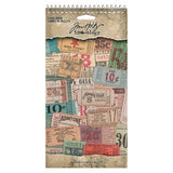 Sticker Book Tim Holtz - Ticket Book - Tim Holtz - Tidformera