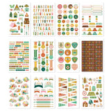 Sticker book Trail Mix - Simple Stories - Tidformera