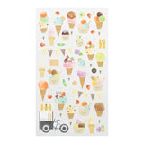 STICKER MARCHÉ - Ice cream - Midori - Tidformera