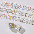 Sticker Pet Tape - Pre-cut - 40 mm - Kitty Cascade - 1 - Washi Tape Shop - Tidformera