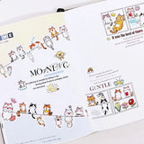 Sticker Pet Tape - Pre-cut - 40 mm - Kitty Conga - 4 - Washi Tape Shop - Tidformera