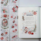 Sticker Pet Tape - Pre-cut - 60 mm - Heirloom Lace - 3 - Washi Tape Shop - Tidformera