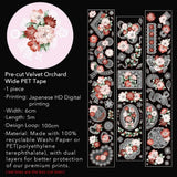 Sticker Pet Tape - Pre-cut - 60 mm - Heirloom Lace - 8 - Washi Tape Shop - Tidformera