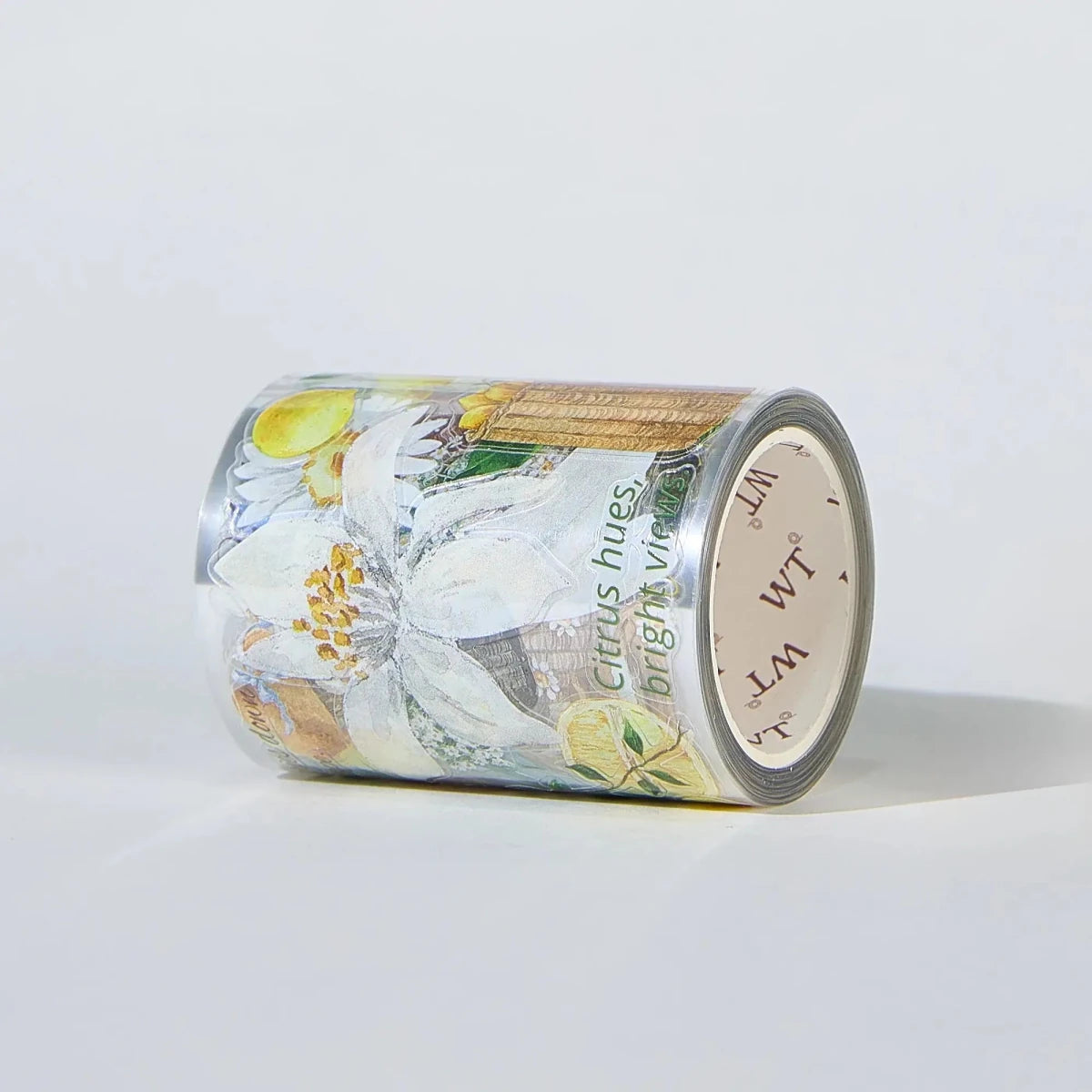 Sticker Pet Tape - Pre-cut - 60 mm - Lemon Breeze - 2 - Washi Tape Shop - Tidformera