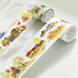 Sticker Pet Tape - Pre - cut - Autumn Symphony - 60 mm - Washi Tape Shop - Tidformera