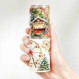 Sticker Pet Tape - Pre - cut - Christmas Market - 70 mm - Washi Tape Shop - Tidformera