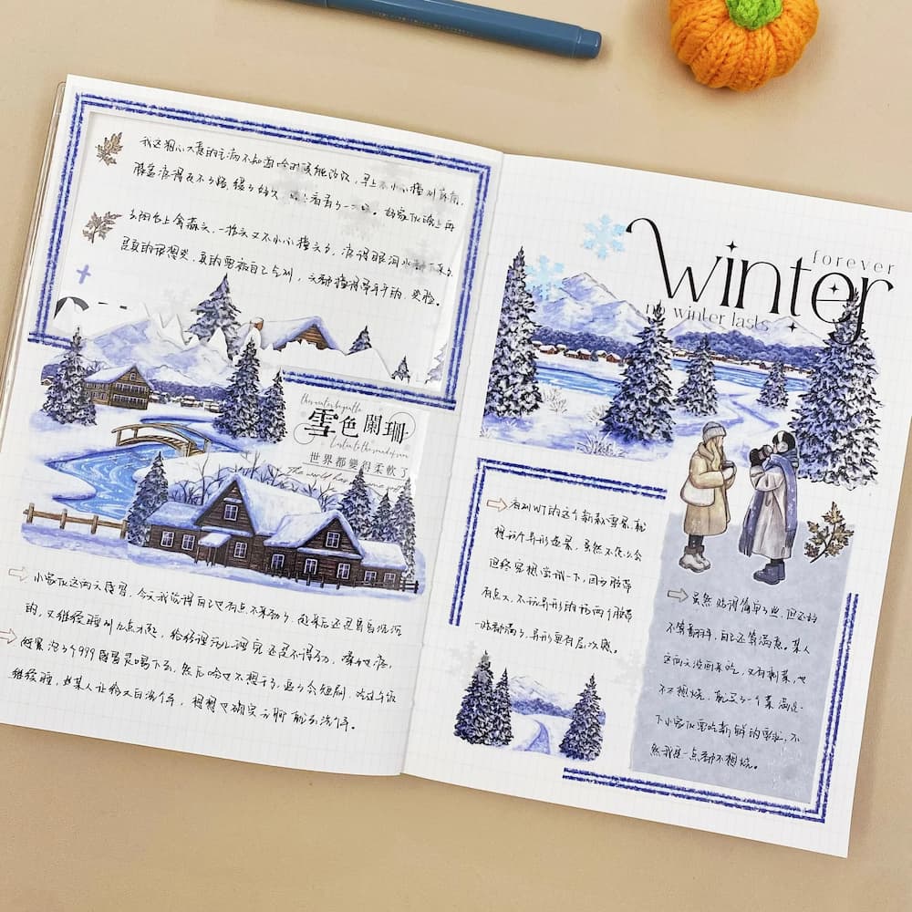 Sticker Pet Tape - Pre - cut - Crystal Garden - 70 mm - 3 - Washi Tape Shop - Tidformera