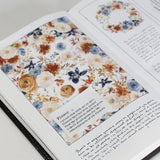 Sticker Pet Tape - Pre - cut - Dusty Blue & Cinnamon - 60 mm - 1 - Washi Tape Shop - Tidformera