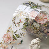 Sticker Pet Tape - Pre - cut - Floral Chronicles - 65 mm - 2 - Washi Tape Shop - Tidformera