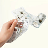 Sticker Pet Tape - Pre - cut - Frosted Meadow - 70 mm - 2 - Washi Tape Shop - Tidformera