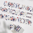 Sticker Pet Tape - Pre - cut - Frosty Rose - 60 mm - 1 - Washi Tape Shop - Tidformera