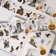 Sticker Pet Tape - Pre-cut - Haunted House - 65 mm - 4 - Washi Tape Shop - Tidformera