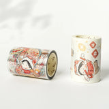 Sticker Pet Tape - Pre - cut - Lunar New Year - 65 mm - 8 - Washi Tape Shop - Tidformera