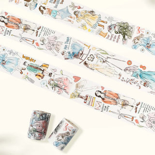 Sticker Pet Tape - Pre - cut - Me Time - 60 mm - 1 - Washi Tape Shop - Tidformera