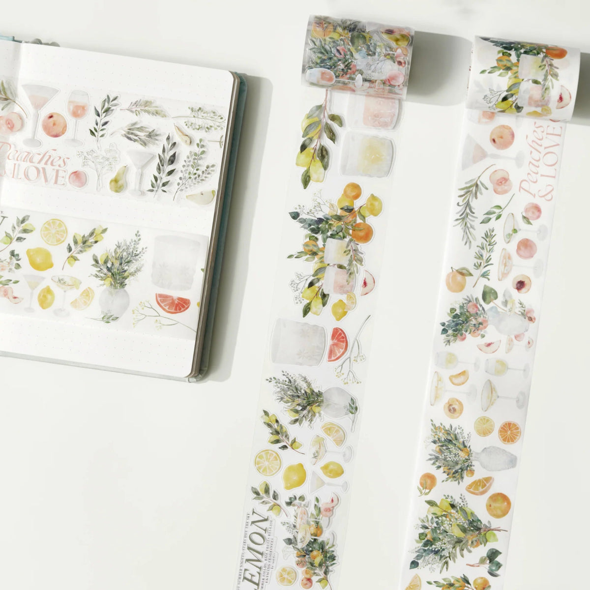 Sticker Pet Tape - Pre - cut - Mediterranean Breeze - 60 mm - Washi Tape Shop - Tidformera