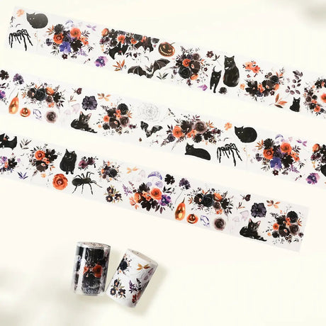 Sticker Pet Tape - Pre - cut - Mystic Meow - 60 mm - 1 - Washi Tape Shop - Tidformera