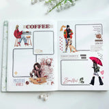 Sticker Pet Tape - Pre - cut - Passing Faces - 60 mm - 7 - Washi Tape Shop - Tidformera