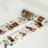 Sticker Pet Tape - Pre - cut - Planner's Day 2 - 75 mm - 5 - Washi Tape Shop - Tidformera