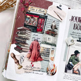 Sticker Pet Tape - Pre - cut - Sidewalk Stories - 60 mm - 7 - Washi Tape Shop - Tidformera