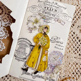 Sticker Pet Tape - Pre - cut - Silent Silhouette - 70 mm - 6 - Washi Tape Shop - Tidformera