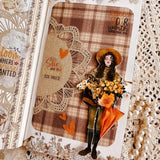 Sticker Pet Tape - Pre - cut - Silent Silhouette - 70 mm - 5 - Washi Tape Shop - Tidformera