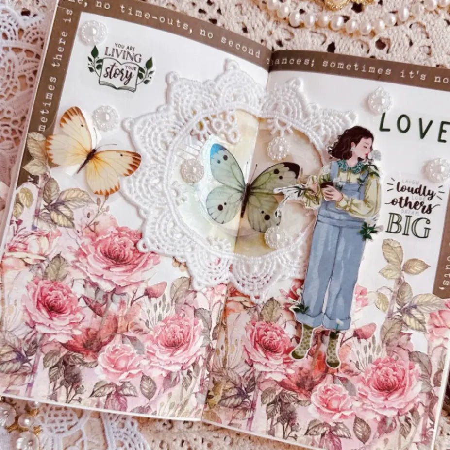 Sticker Pet Tape - Pre - cut - Silent Silhouette - 70 mm - 7 - Washi Tape Shop - Tidformera