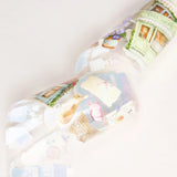 Sticker Pet Tape - Pre - cut - Spring Café - 70 mm - 3 - Washi Tape Shop - Tidformera