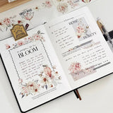 Sticker Pet Tape - Pre - cut - Sweet Rosé - 70 mm - 4 - Washi Tape Shop - Tidformera