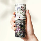 Sticker Pet Tape - Pre - cut - Violet Veil - 65 mm - 8 - Washi Tape Shop - Tidformera