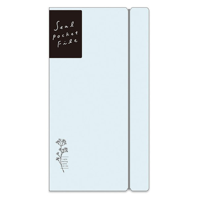 Sticker pocket file - Blue - Mind Wave - Tidformera