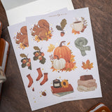 Sticker Set - Acorns - 2 ark - 2 - Archer & Olive - Tidformera