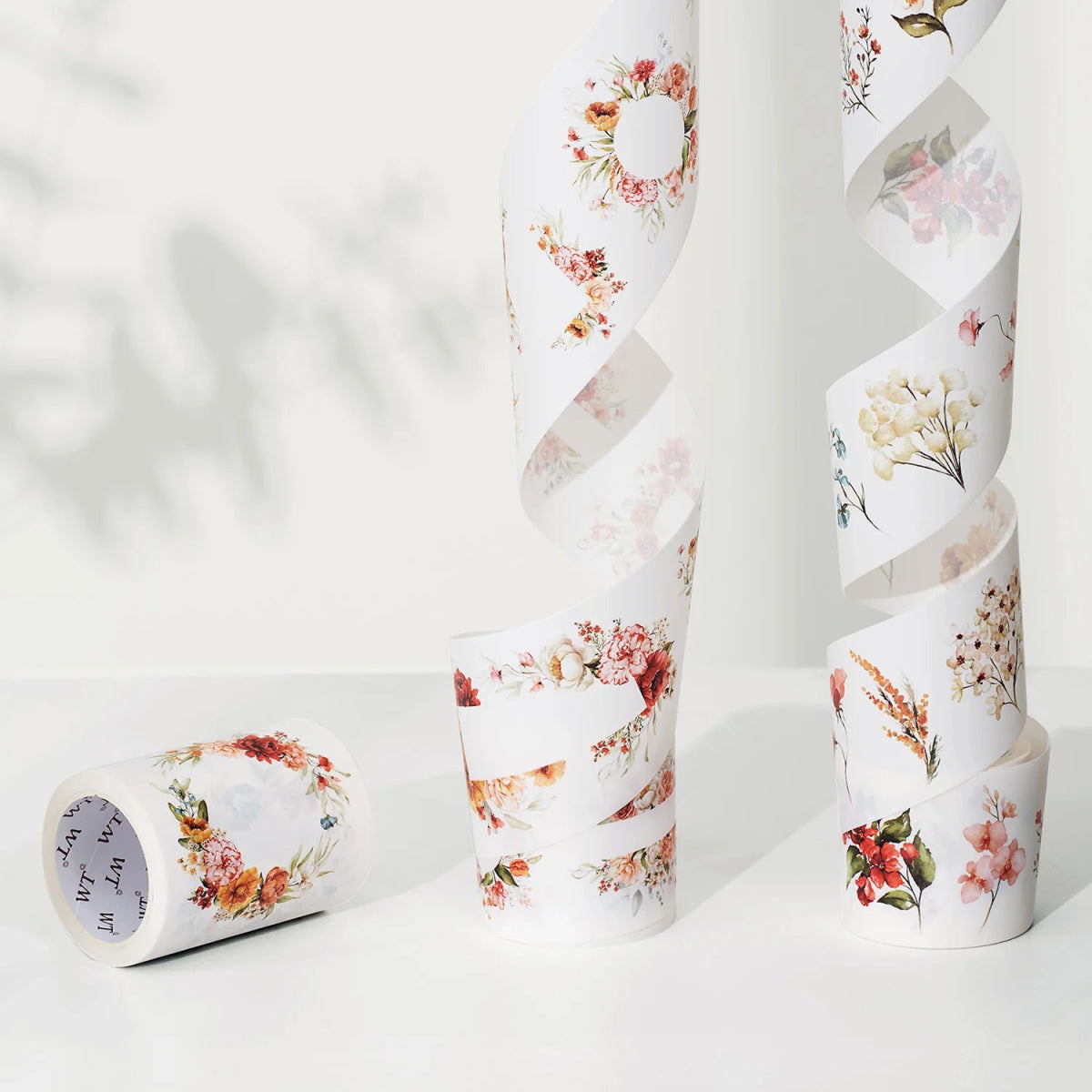 Sticker Set Washi Tape - Autumn Bouquet - 3 - pack - Washi Tape Shop - Tidformera