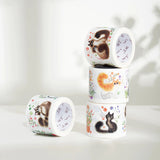 Sticker Set Washi Tape - Cat Mood - 4 - pack - 5 - Washi Tape Shop - Tidformera