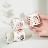 Sticker Set Washi Tape - Chonky Cat - 4 - pack - 5 - Washi Tape Shop - Tidformera