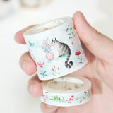 Sticker Set Washi Tape - Chonky Cat - 4 - pack - Washi Tape Shop - Tidformera