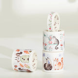 Sticker Set Washi Tape - Chonky Cat - 4 - pack - Washi Tape Shop - Tidformera