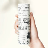 Sticker Set Washi Tape - Daily Bujo - 3 - pack - 7 - Washi Tape Shop - Tidformera