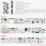 Sticker Set Washi Tape - Daily Bujo - 3 - pack - 8 - Washi Tape Shop - Tidformera