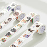 Sticker Set Washi Tape - Kitten's Play - 4 - pack - Washi Tape Shop - Tidformera