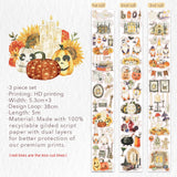 Sticker Set Washi Tape - Luminous Haunt - 3-pack - 15 - Washi Tape Shop - Tidformera