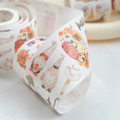 Sticker Set Washi Tape - Luminous Haunt - 3-pack - 13 - Washi Tape Shop - Tidformera