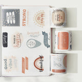 Sticker Set Washi Tape - Motivational - 3 - pack - Washi Tape Shop - Tidformera