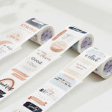 Sticker Set Washi Tape - Motivational - 3 - pack - Washi Tape Shop - Tidformera