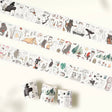 Sticker Set Washi Tape - Neko - 3 - pack - 1 - Washi Tape Shop - Tidformera