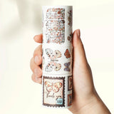 Sticker Set Washi Tape - Stamped Wings - 3 - pack - 7 - Washi Tape Shop - Tidformera