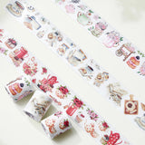 Sticker Set Washi Tape - Tea Temptations - 3 - pack - Washi Tape Shop - Tidformera