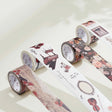 Sticker Set Washi Tape - Waltz of the Flowers - 4 - pack - Washi Tape Shop - Tidformera