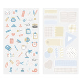 Sticker Two Sheets - Stationery - Midori - Tidformera