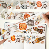 Sticker Washi Tape - Pre - cut - Autumn Enchantment - 60 mm - 3 - Washi Tape Shop - Tidformera