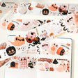 Sticker Washi Tape - Pre - cut - Boogie Boo - 60 mm - 1 - Washi Tape Shop - Tidformera